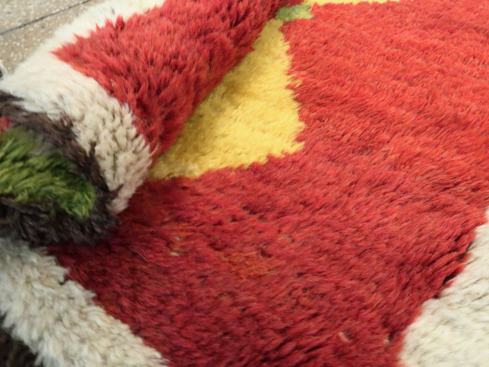 Vintage Persian Gabbeh Rug, No.12211 - Gss