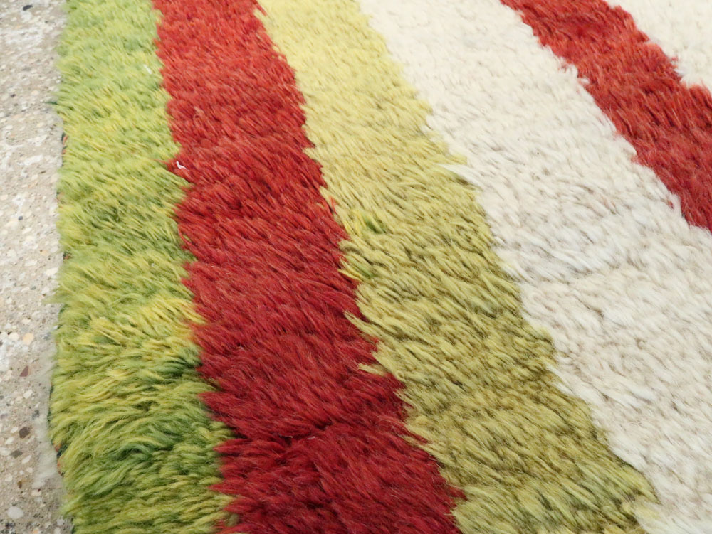 Vintage Persian Gabbeh Rug, No.12211 - Gss