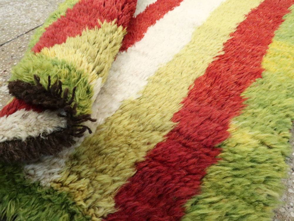 Vintage Persian Gabbeh Rug, No.12211 - Gss