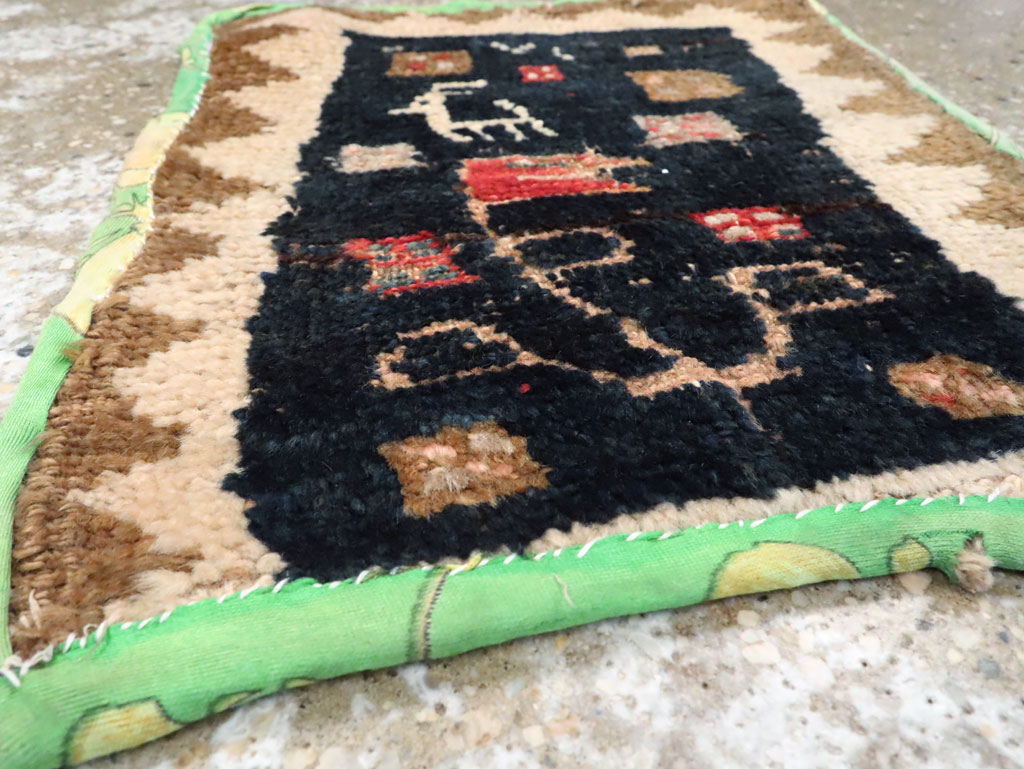 Vintage Persian Gabbeh Rug, No.12220 - Gss