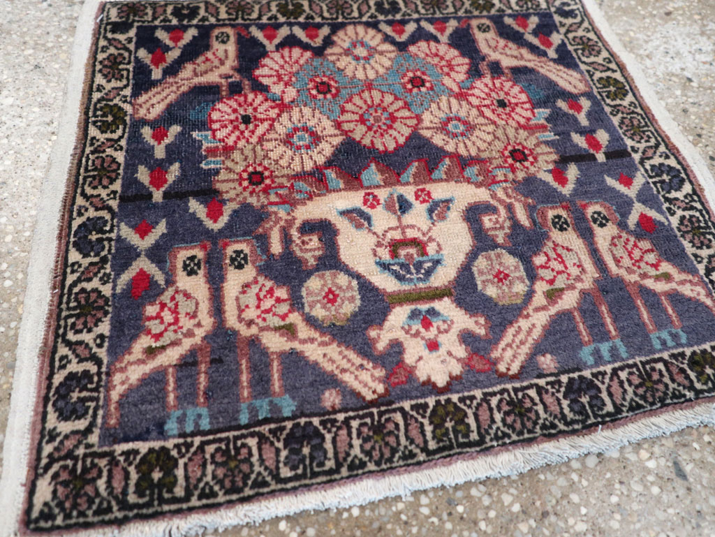 Vintage Persian Tabriz Pictorial Rug (Pair: 1 of 2), No.12224 - Gss