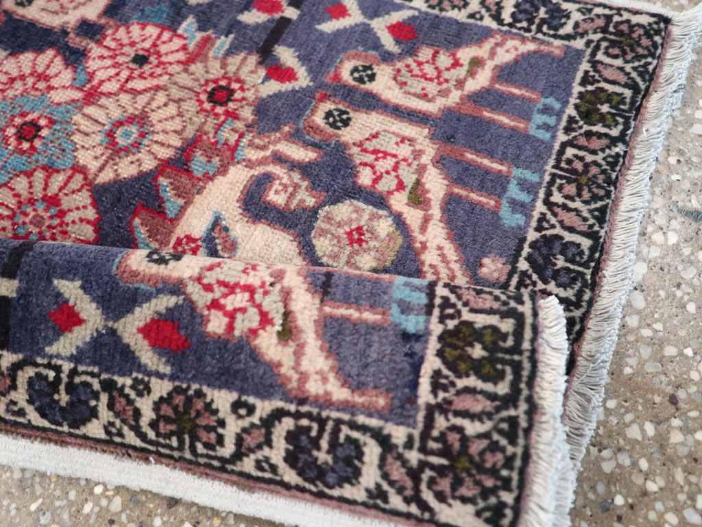 Vintage Persian Tabriz Pictorial Rug (Pair: 1 of 2), No.12224 - Gss