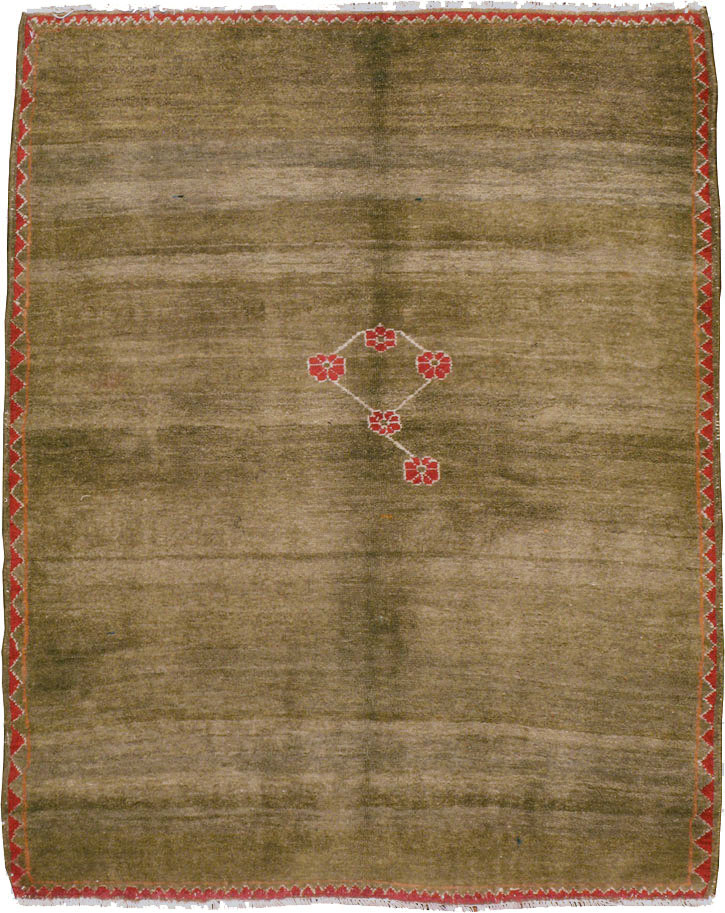 Antique Persian Malayer Rug, No.12231 - Gss