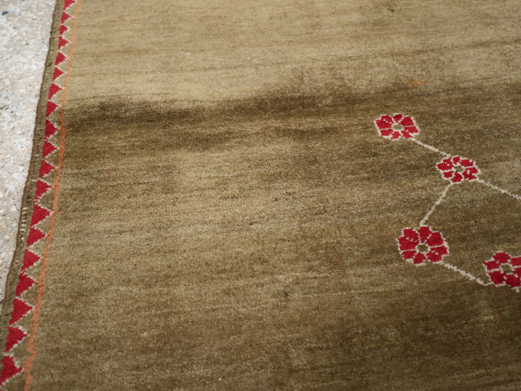 Antique Persian Malayer Rug, No.12231 - Gss