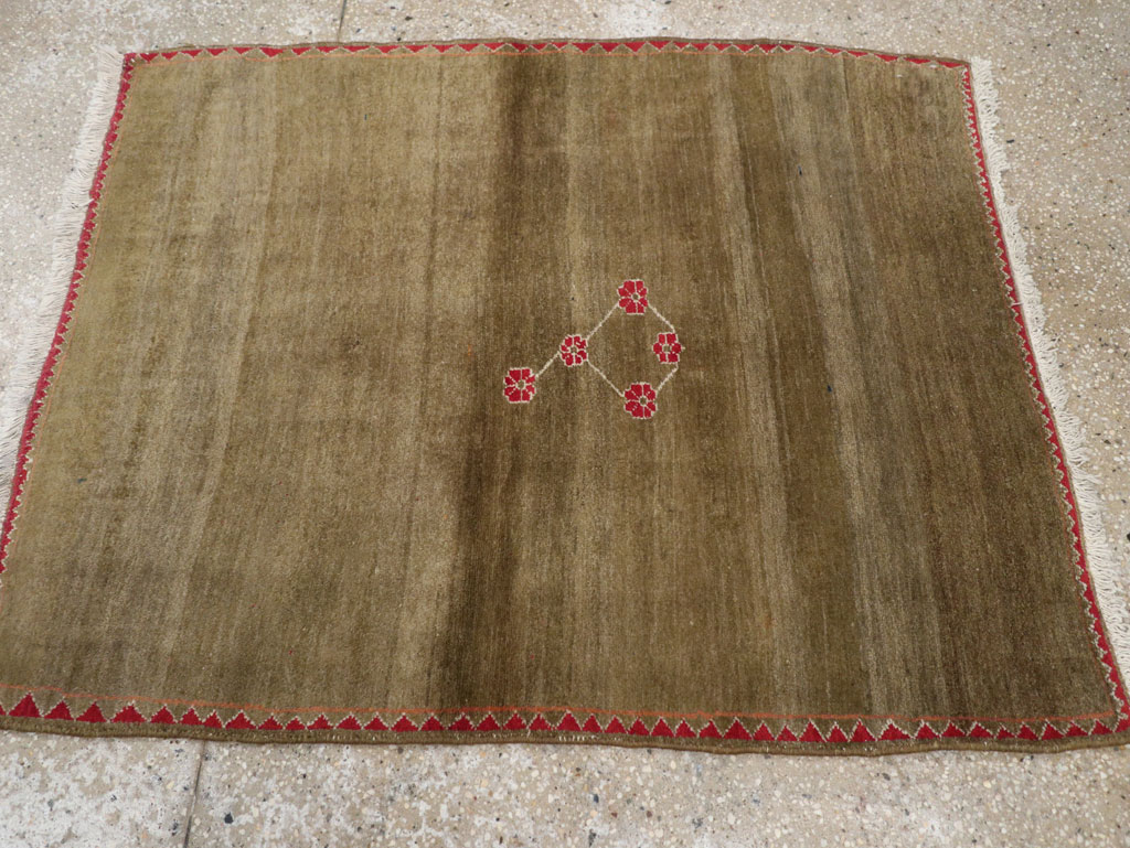 Antique Persian Malayer Rug, No.12231 - Gss