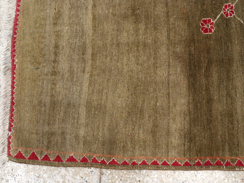 Antique Persian Malayer Rug, No.12231 - Gss