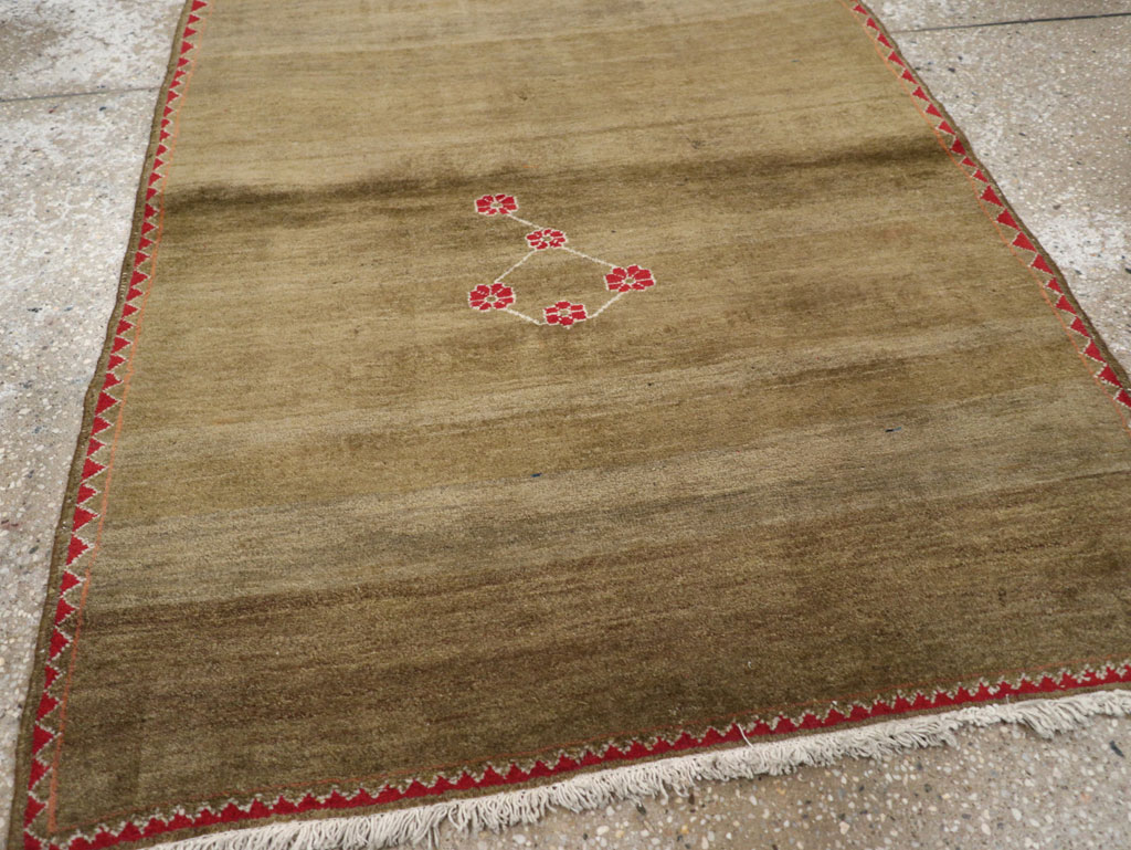 Antique Persian Malayer Rug, No.12231 - Gss
