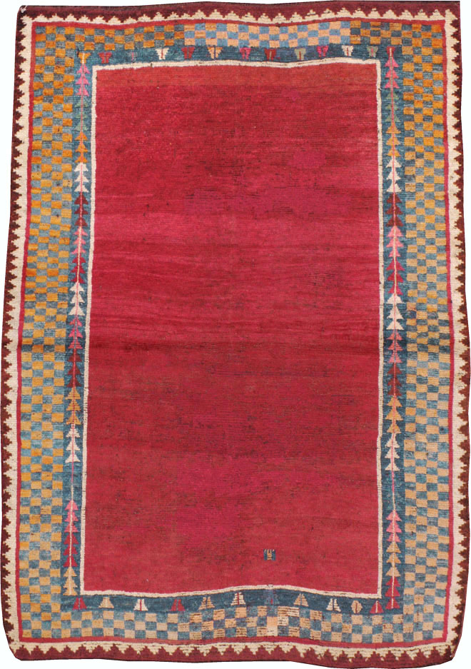 Antique Persian Gabbeh Rug, No.12238 - Gss