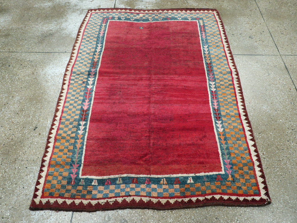 Antique Persian Gabbeh Rug, No.12238 - Gss