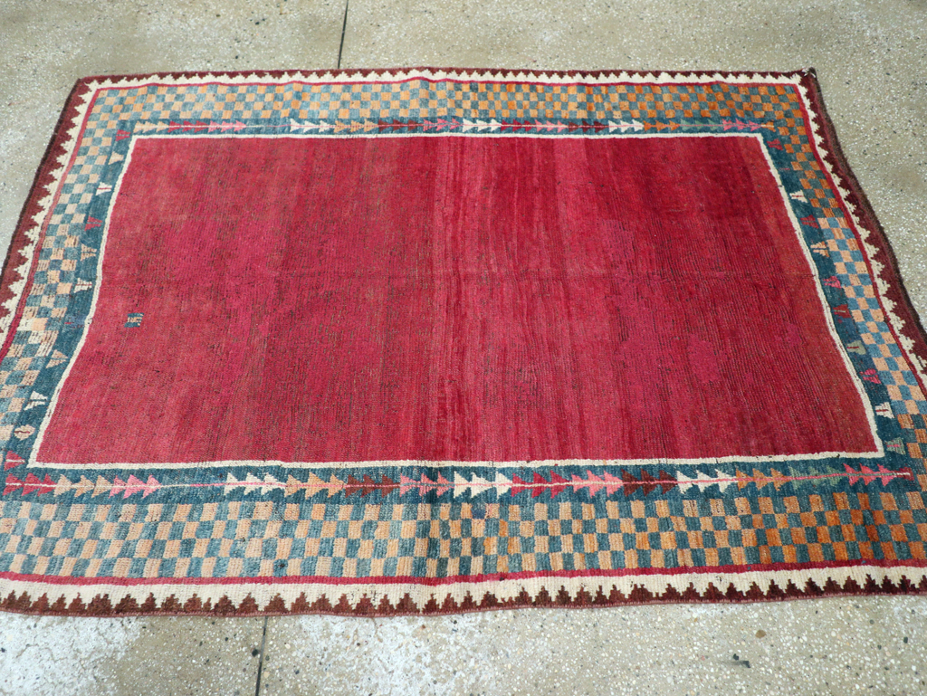 Antique Persian Gabbeh Rug, No.12238 - Gss