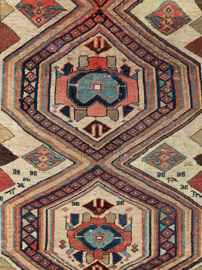 Antique Persian Bidjar Gallery Rug, No.12263 - Gss
