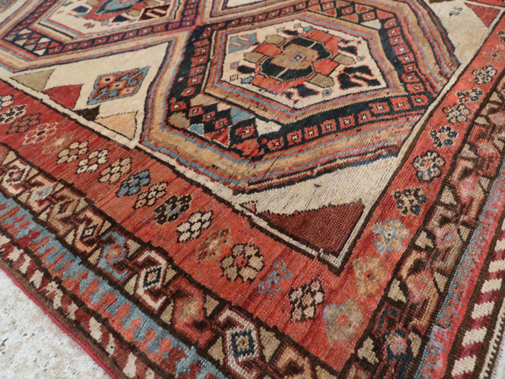 Antique Persian Bidjar Gallery Rug, No.12263 - Gss