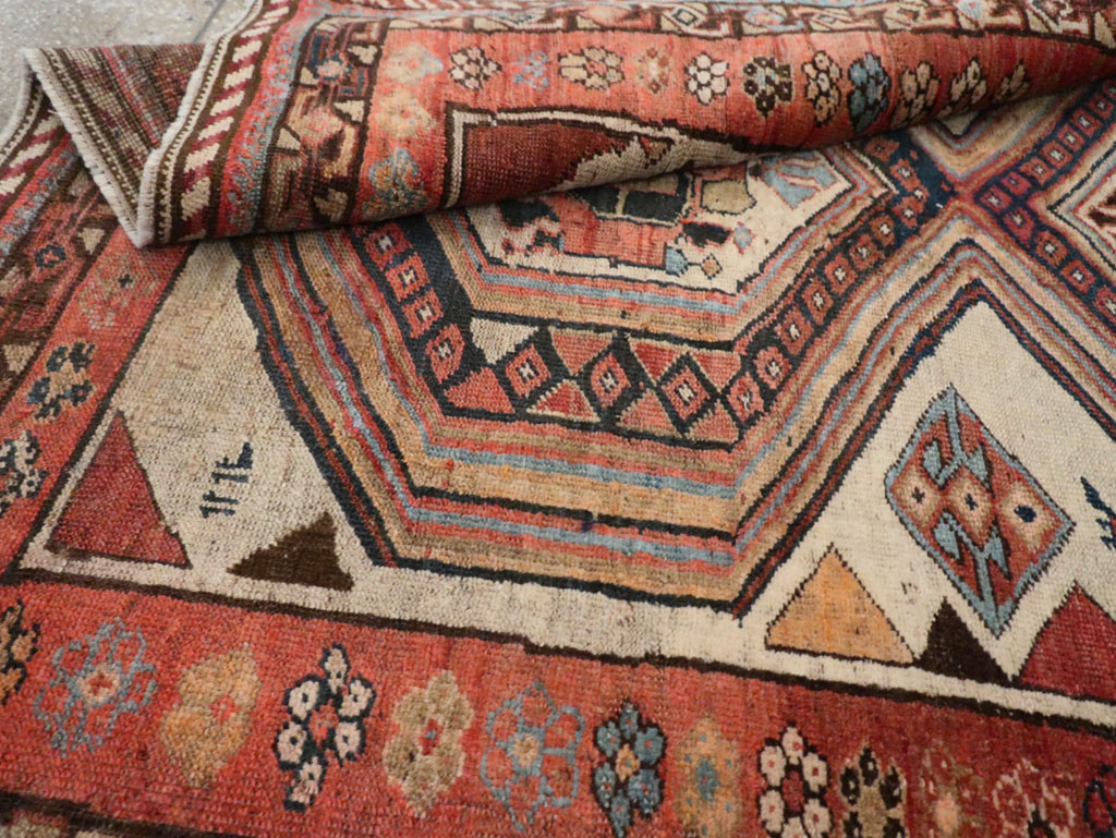 Antique Persian Bidjar Gallery Rug, No.12263 - Gss