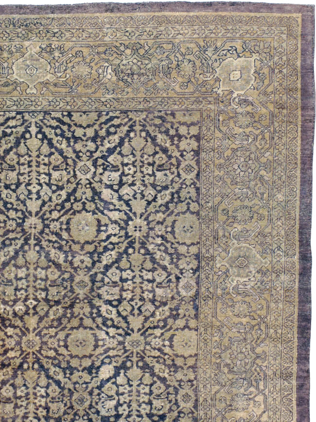 Antique Persian Mahal Rug, No.12264 - Gss