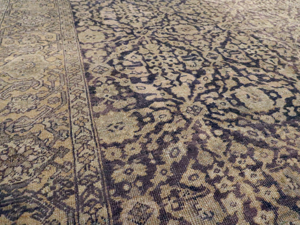 Antique Persian Mahal Rug, No.12264 - Gss