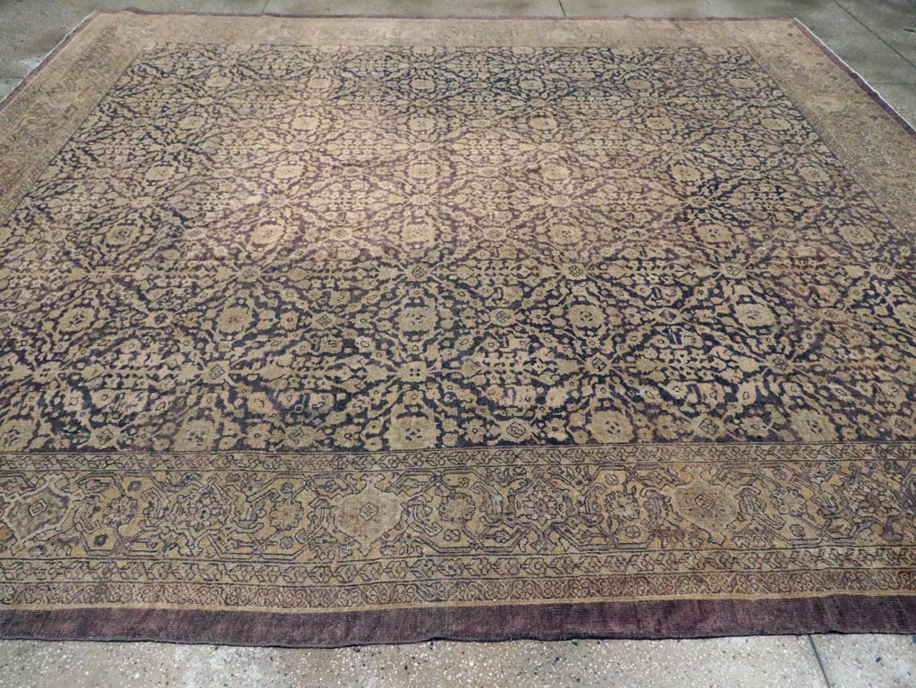Antique Persian Mahal Rug, No.12264 - Gss