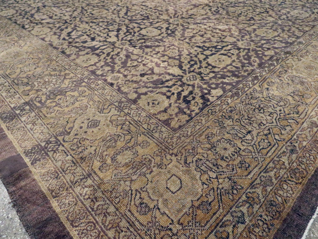 Antique Persian Mahal Rug, No.12264 - Gss