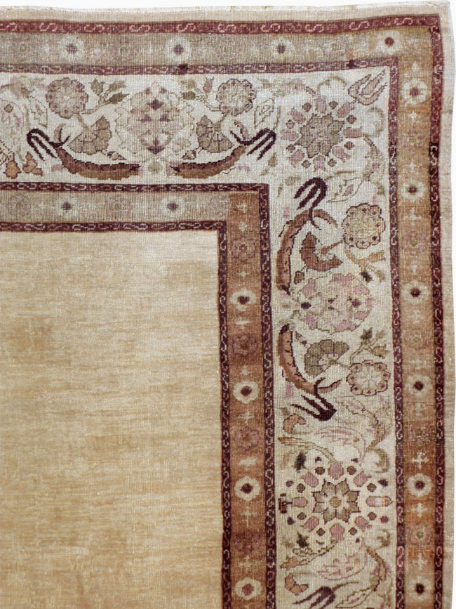Antique Indian Agra Rug, No.12265 - Gss