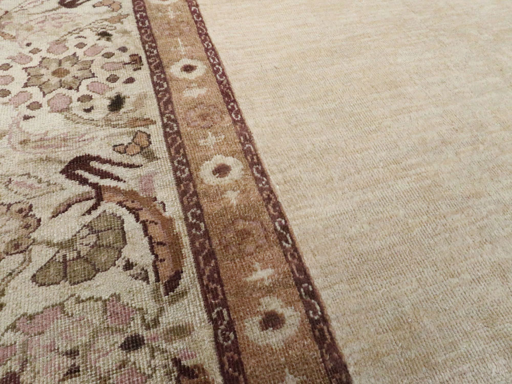 Antique Indian Agra Rug, No.12265 - Gss