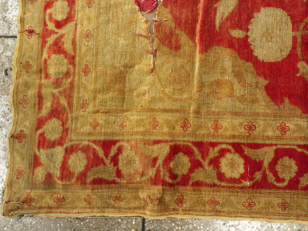 Antique Turkish Kayseri Rug, No.12268 - Gss