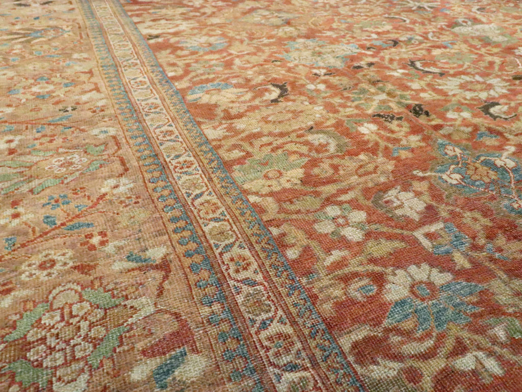 Antique Persian Sultanabad Rug, No.12281 - Gss