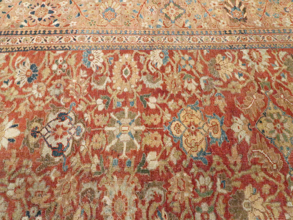 Antique Persian Sultanabad Rug, No.12281 - Gss