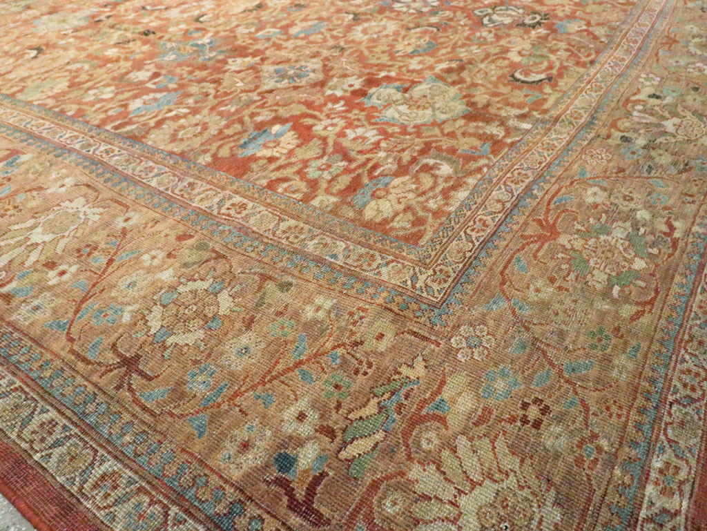 Antique Persian Sultanabad Rug, No.12281 - Gss
