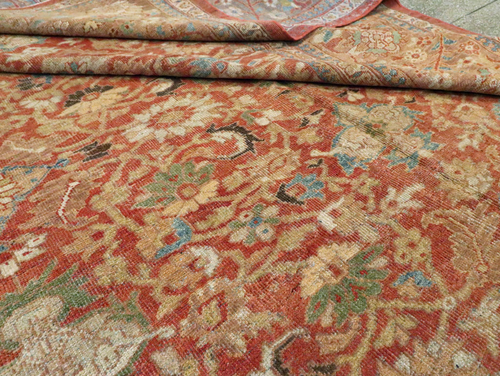 Antique Persian Sultanabad Rug, No.12281 - Gss