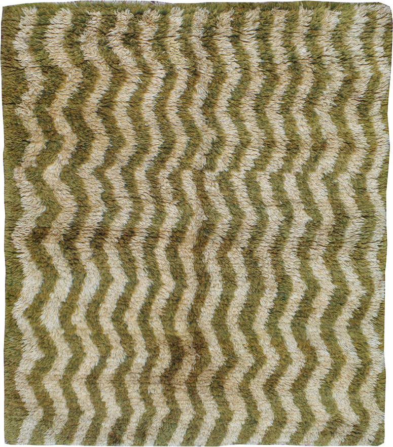 Vintage Turkish Tulu Rug, No.12292 - Gss