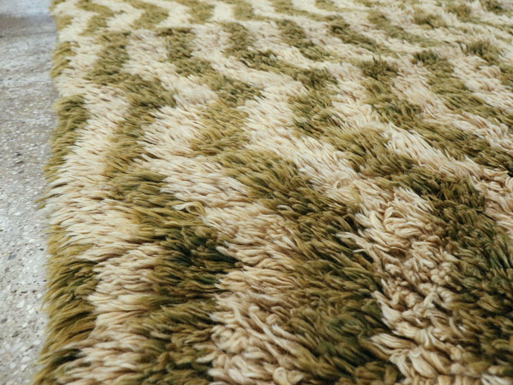 Vintage Turkish Tulu Rug, No.12292 - Gss