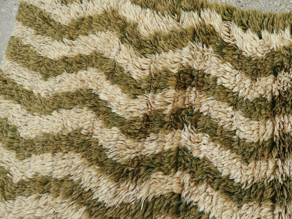 Vintage Turkish Tulu Rug, No.12292 - Gss