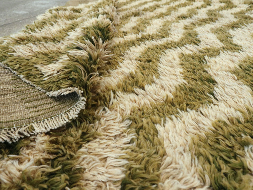 Vintage Turkish Tulu Rug, No.12292 - Gss