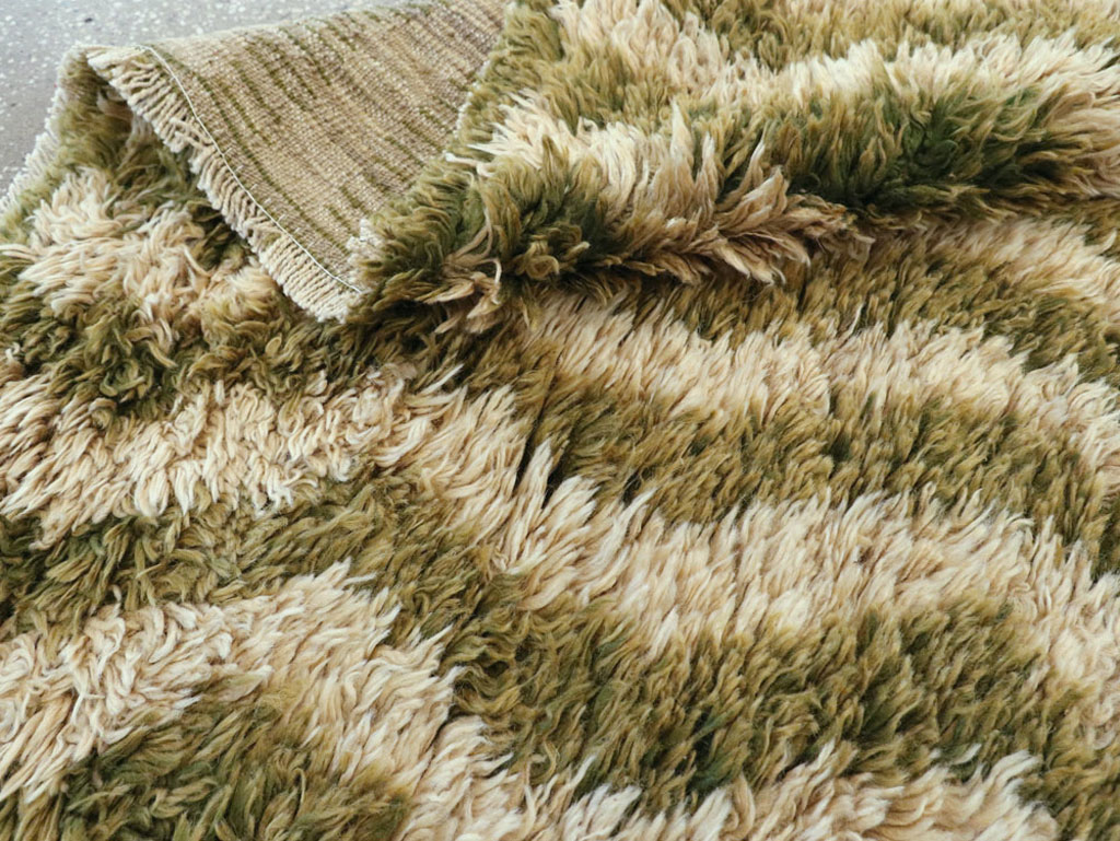 Vintage Turkish Tulu Rug, No.12292 - Gss