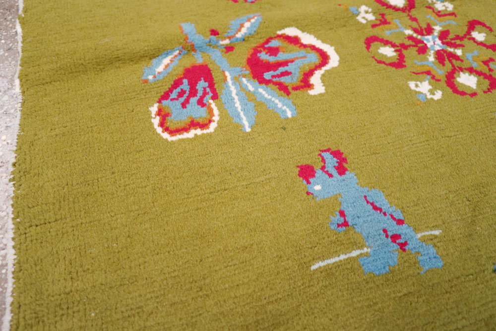 Vintage Swedish Pictorial Rug, No.12293 - Gss