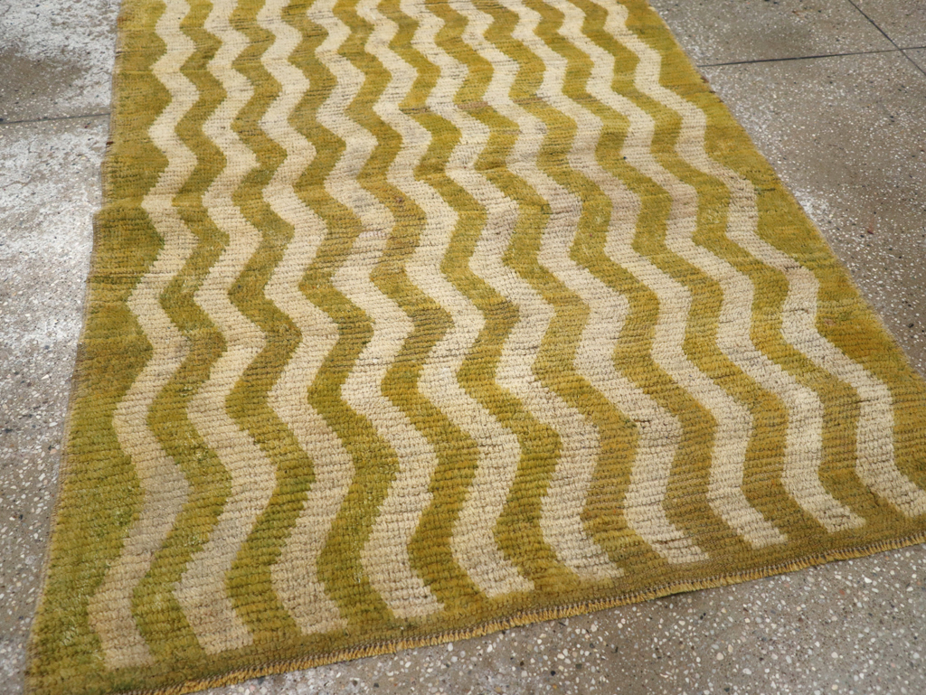 Vintage Turkish Konya Throw Rug, No.12297 - Gss