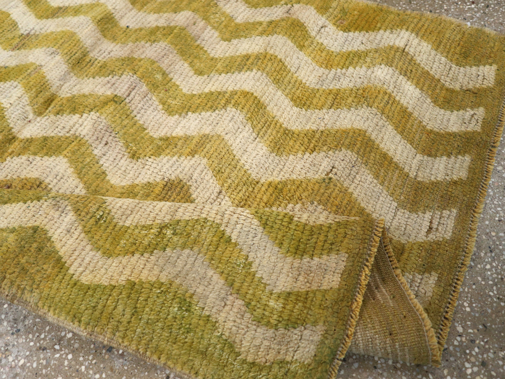 Vintage Turkish Konya Throw Rug, No.12297 - Gss