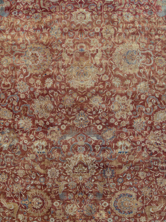 Antique Indian Lahore Rug, No.12353 - Gss