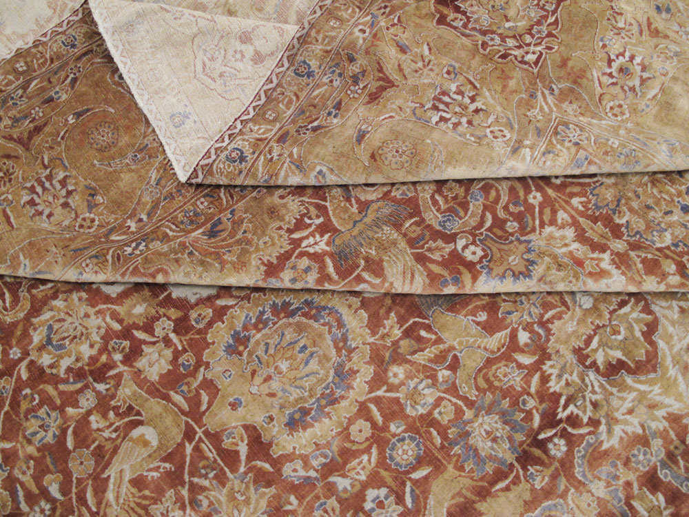 Antique Indian Lahore Rug, No.12353 - Gss