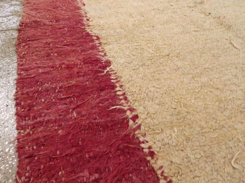 Vintage Turkish Tulu Rug, No.12361 - Gss