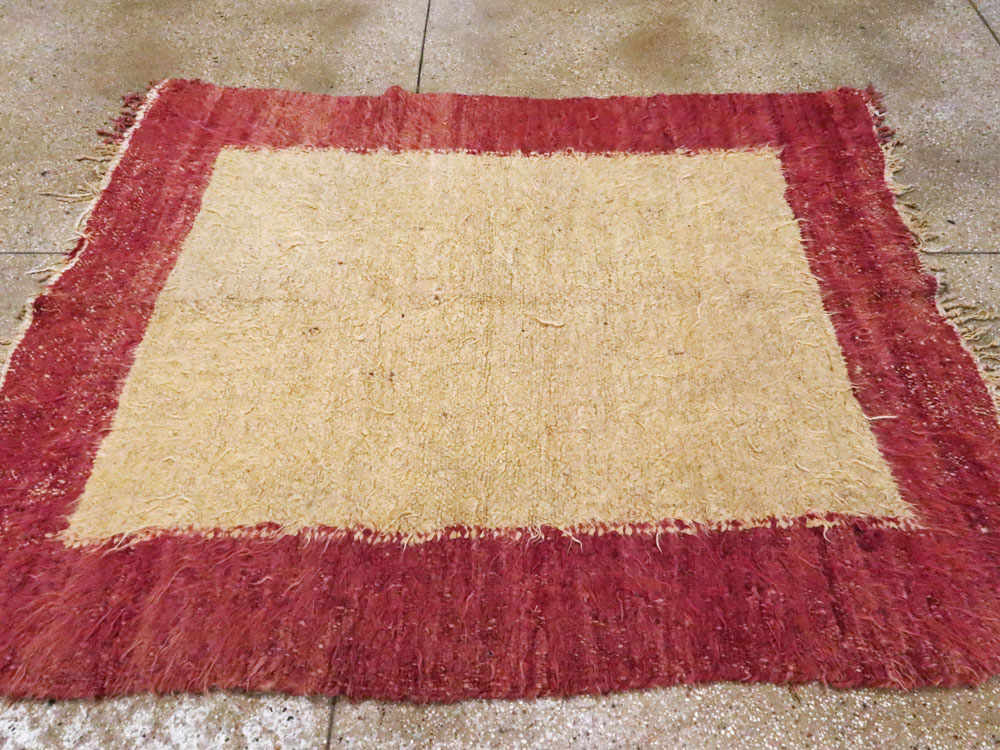 Vintage Turkish Tulu Rug, No.12361 - Gss