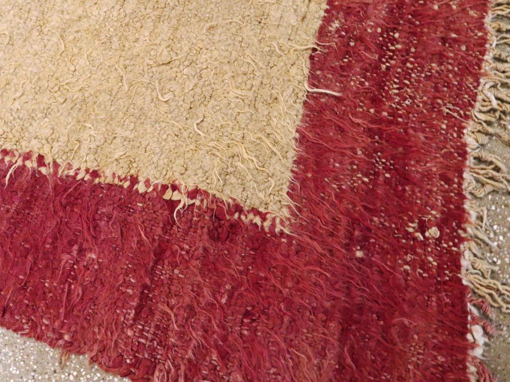 Vintage Turkish Tulu Rug, No.12361 - Gss