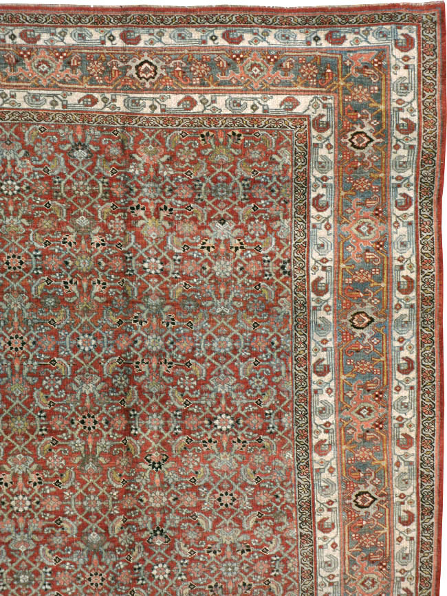 Antique Bidjar Persian Rug, No.12363 - Gss