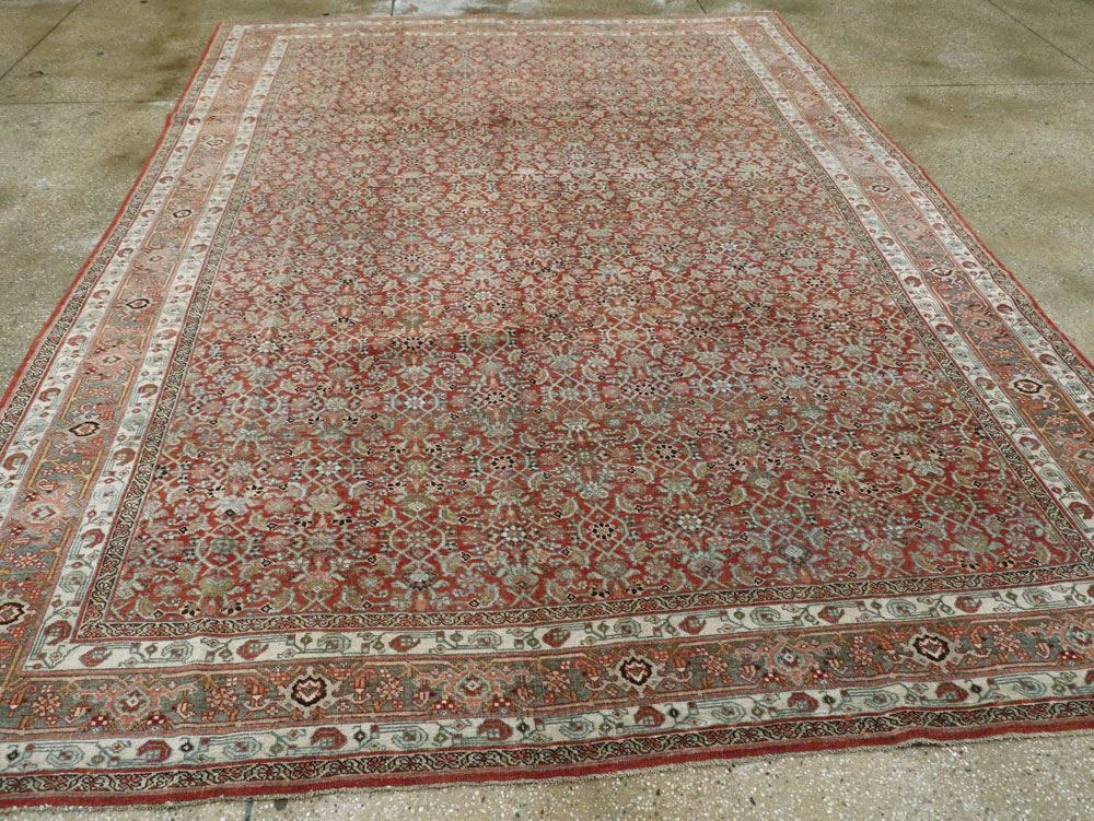 Antique Bidjar Persian Rug, No.12363 - Gss