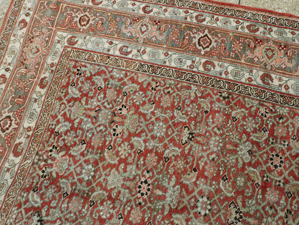 Antique Bidjar Persian Rug, No.12363 - Gss