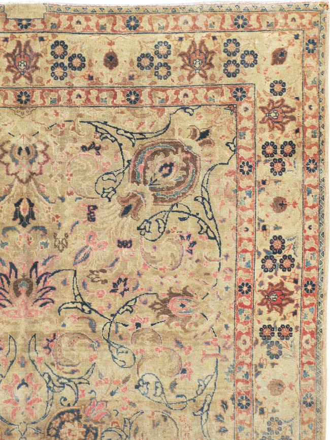 Antique Persian Tabriz Rug, No.12425 - Gss