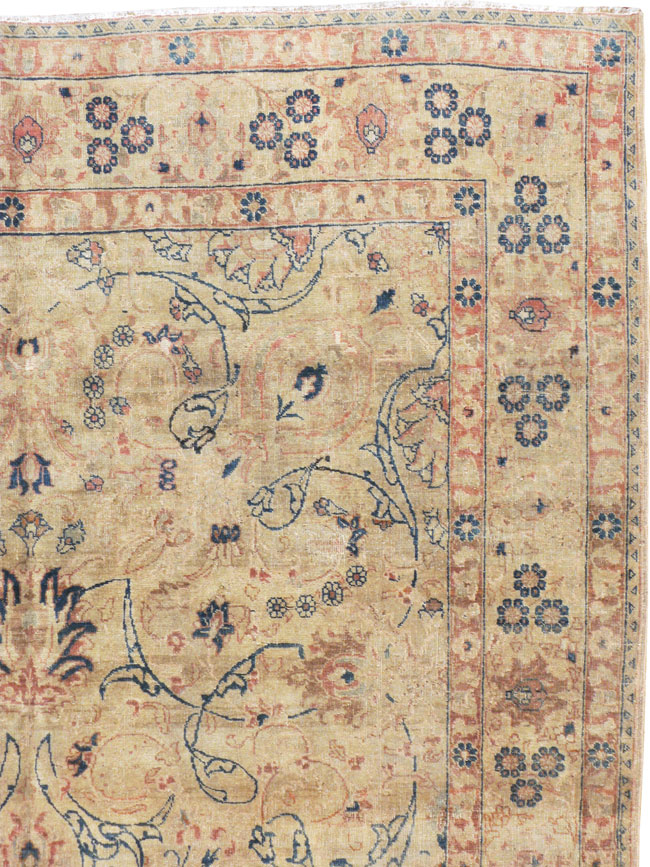 Antique Persian Tabriz Rug, No.12425 - Gss