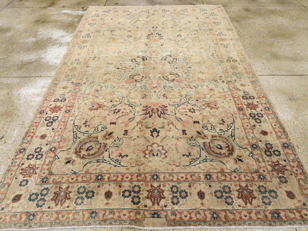 Antique Persian Tabriz Rug, No.12425 - Gss