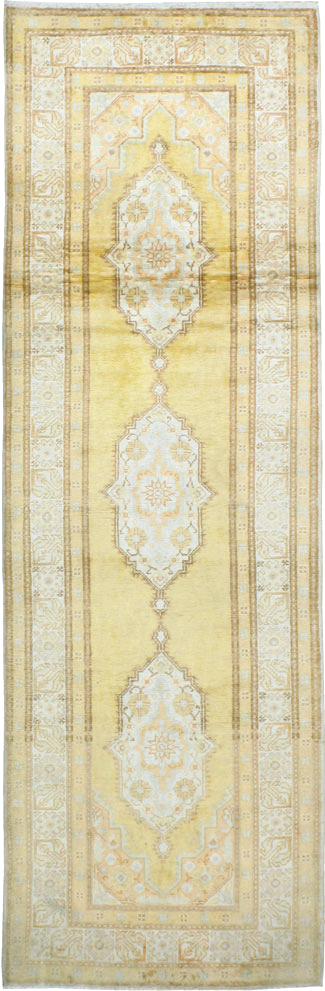 Vintage Turkish Sivas Runner, No.12434 - Gss