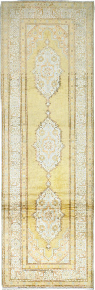 Vintage Turkish Sivas Runner, No.12434 - Gss