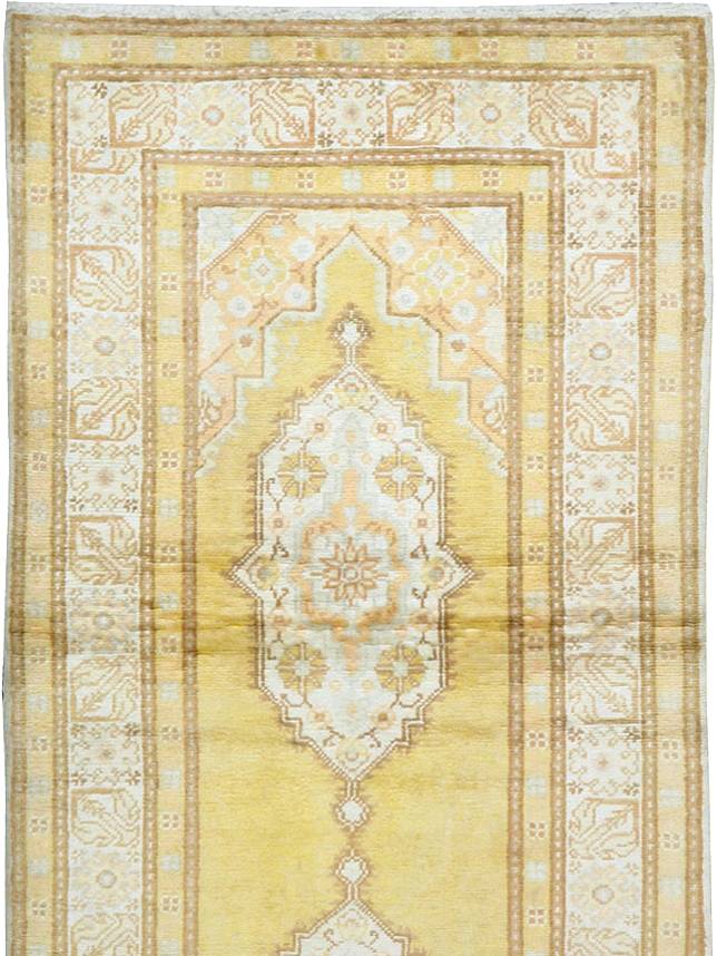 Vintage Turkish Sivas Runner, No.12434 - Gss